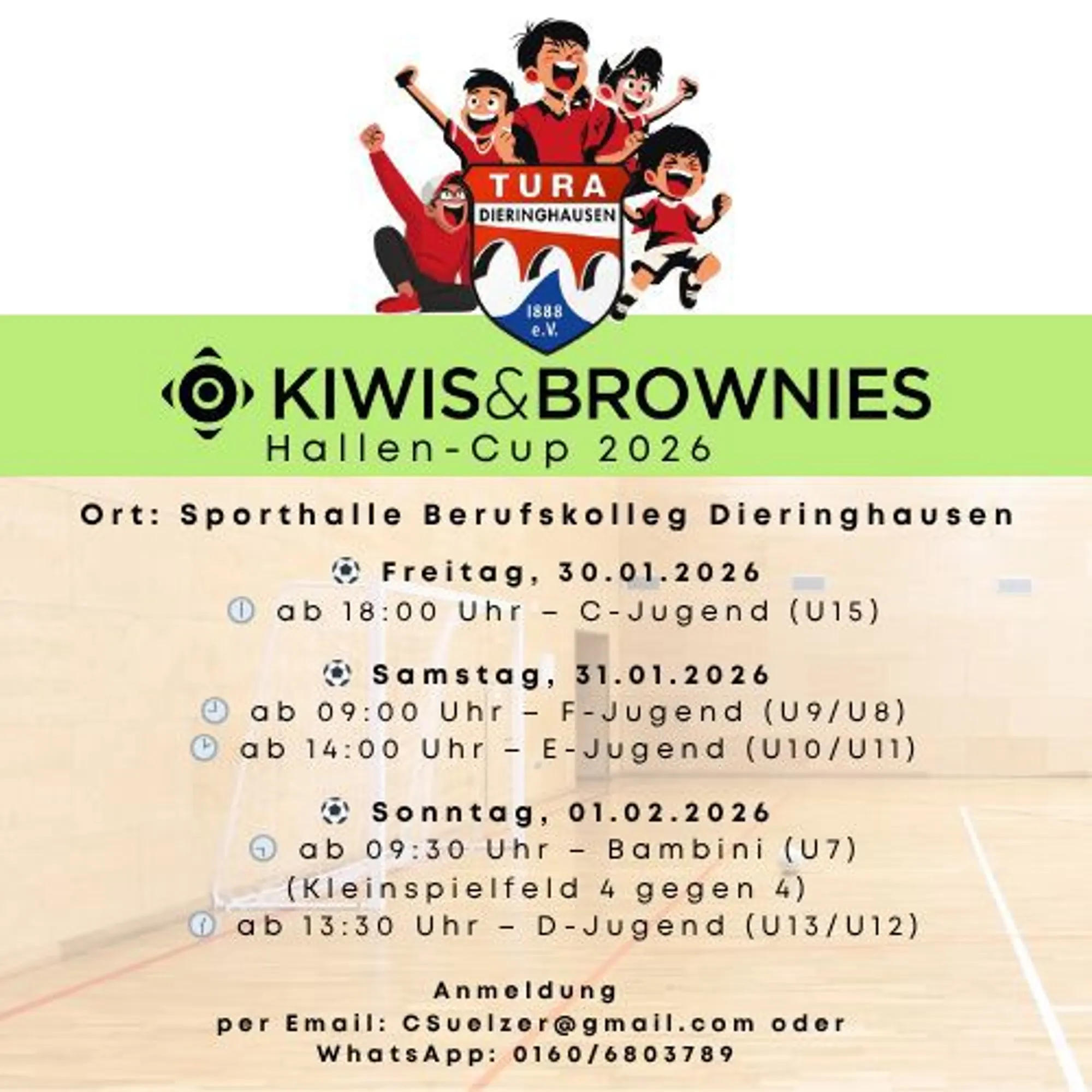 Kiwis & Brownies Hallen-Cup 2026